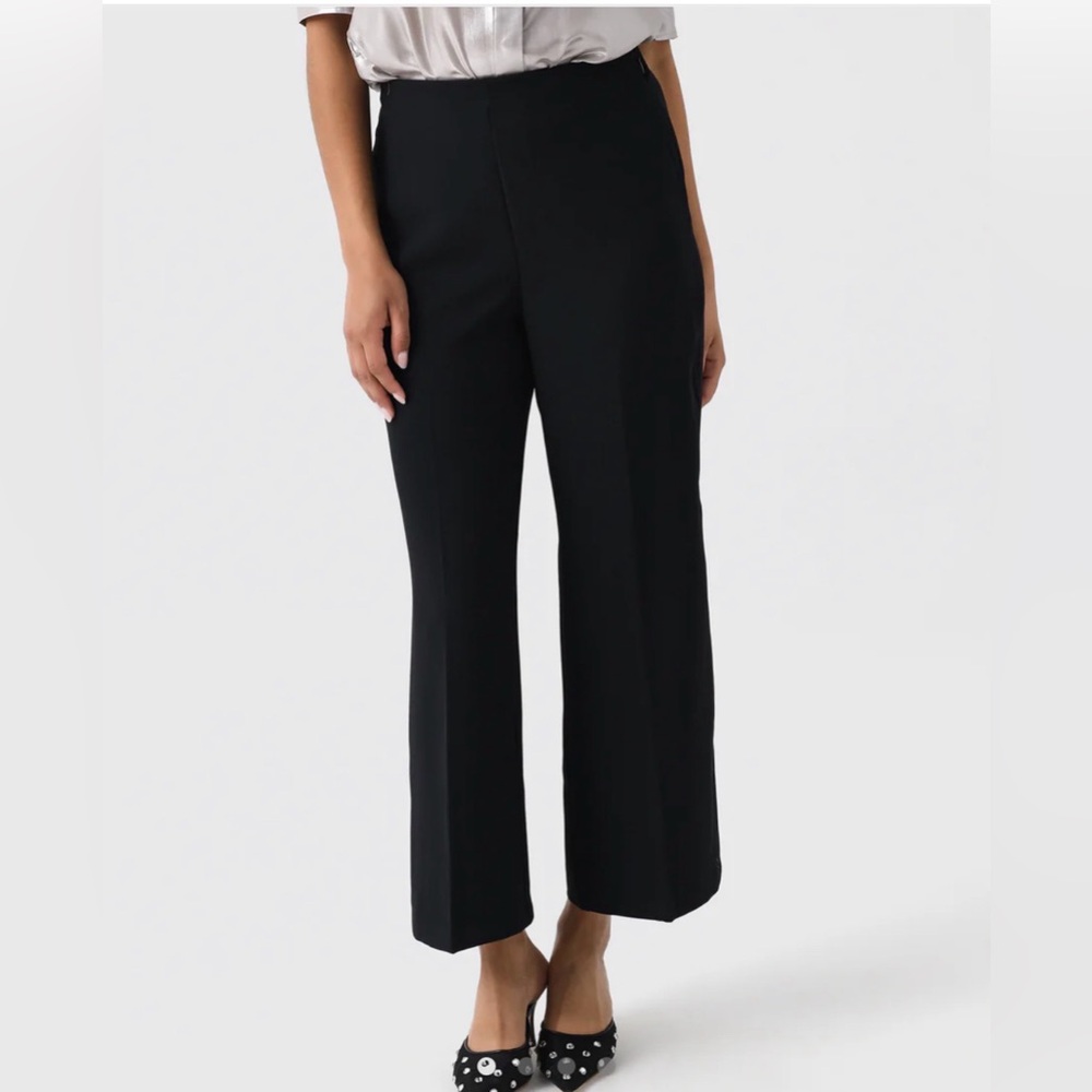 BROCHU WALKER carter cropped pants in black oynx M